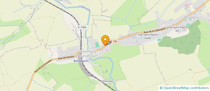 localisation de l'entreprise AUTO 55 à DOMMARY-BARONCOURT