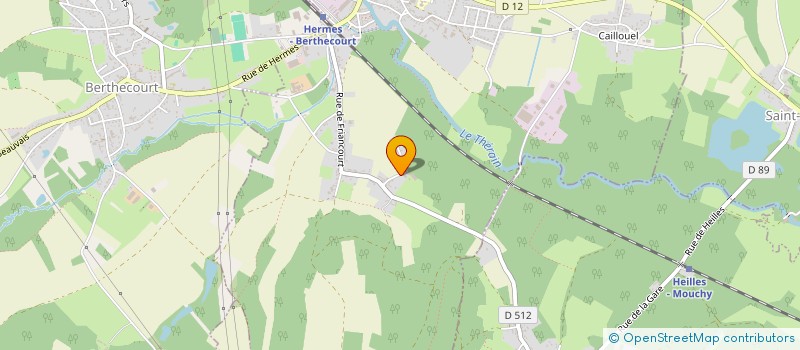 localisation de l'entreprise AUTO 6 PLUS SARL à HERMES