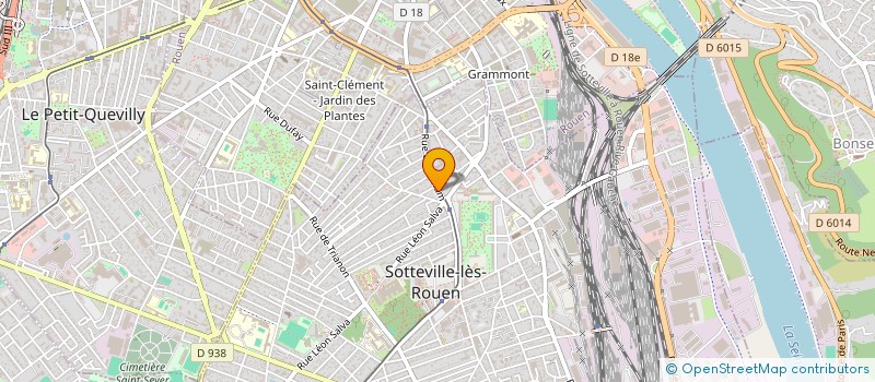 localisation de l'entreprise AUTO 76  SOTTEVILLE-LES-ROUEN