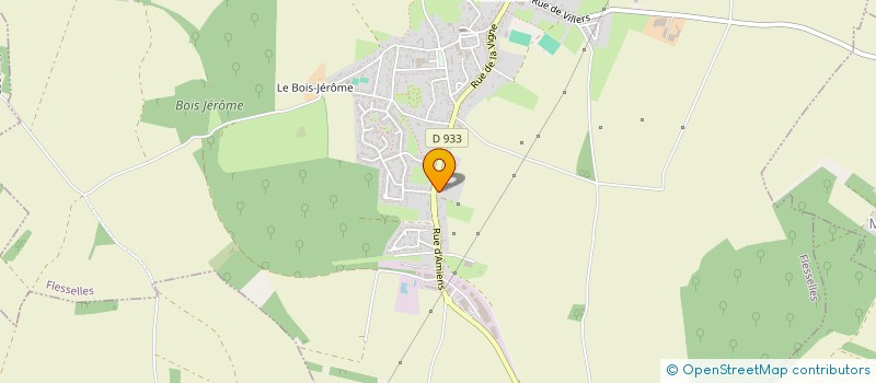 localisation de l'entreprise AUTO 80 à POULAINVILLE