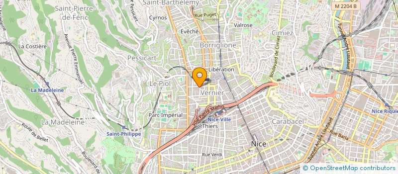 localisation de l'entreprise AUTO A TOUT PRIX à NICE