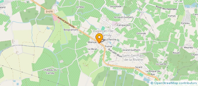 localisation de l'entreprise AUTO ABK  LUGON-ET-L'ILE-DU-CARNAY