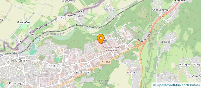 localisation de l'entreprise AUTO ACTION à VILLE-LA-GRAND