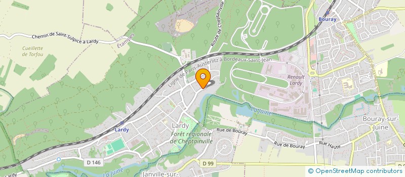 localisation de l'entreprise AUTO ACTIV' à LARDY