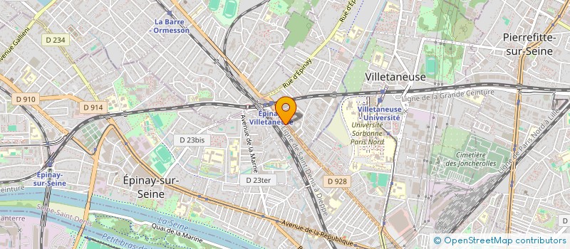 localisation de l'entreprise AUTO ACTIVE à EPINAY-SUR-SEINE