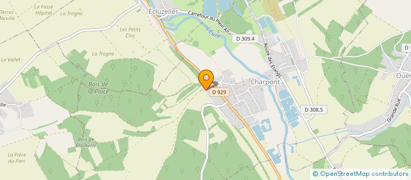 localisation de l'entreprise AUTO AKI 28 à CHARPONT