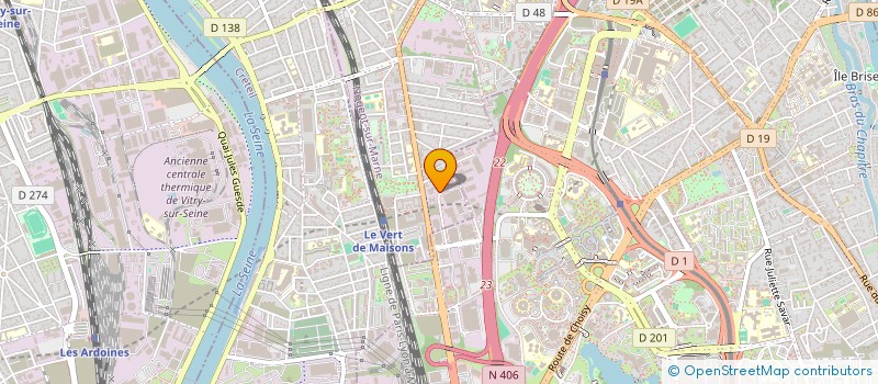 localisation de l'entreprise AUTO ALFORT  MAISONS-ALFORT