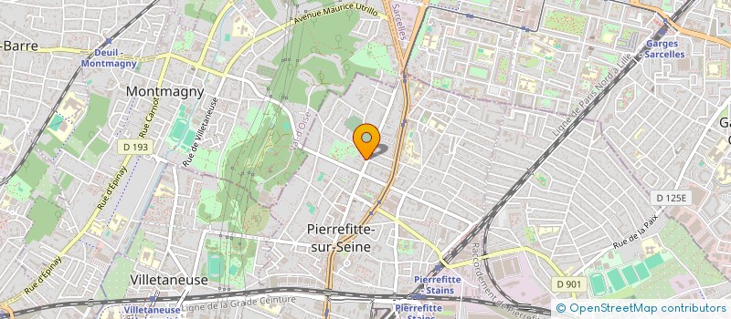 localisation de l'entreprise AUTO AMG à PIERREFITTE-SUR-SEINE