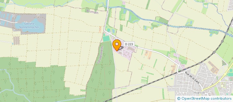 localisation de l'entreprise AUTO ANTONY  HNHEIM