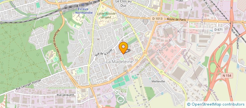 localisation de l'entreprise AUTO APA  EVREUX