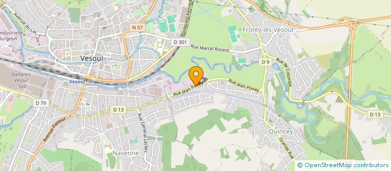 localisation de l'entreprise AUTO AVATAR  QUINCEY