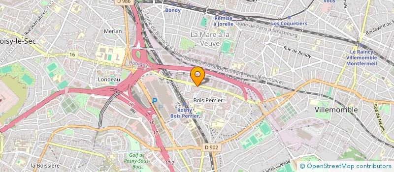 localisation de l'entreprise AUTO AVENIR à ROSNY-SOUS-BOIS