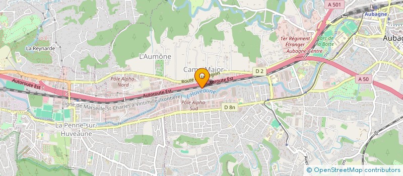 localisation de l'entreprise AUTO BAIK  AUBAGNE