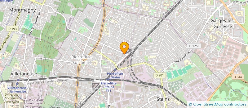localisation de l'entreprise AUTO BANGLA PIECES & TAXIPHONE à PIERREFITTE-SUR-SEINE