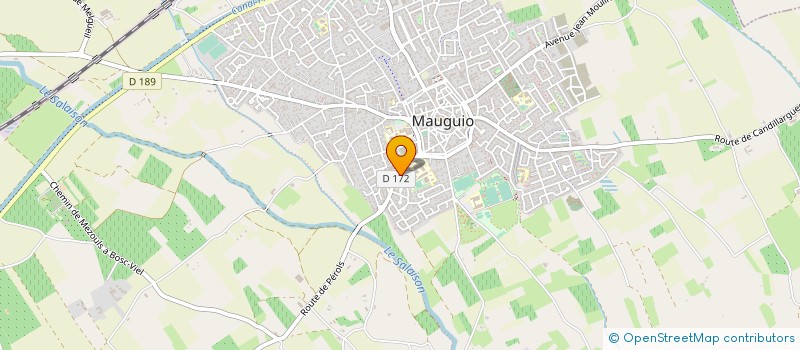 localisation de l'entreprise AUTO BATEAU ECOLE BELLEVUE  MAUGUIO