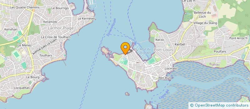 localisation de l'entreprise AUTO BATEAU STOCKAGE  PORT-LOUIS