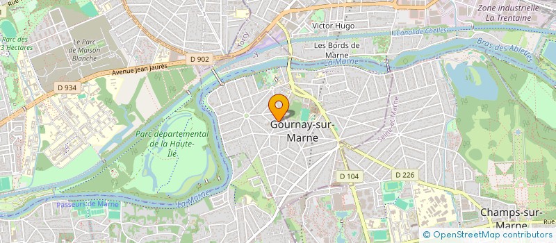 localisation de l'entreprise AUTO BAVARIA CLASSIC  GOURNAY-SUR-MARNE