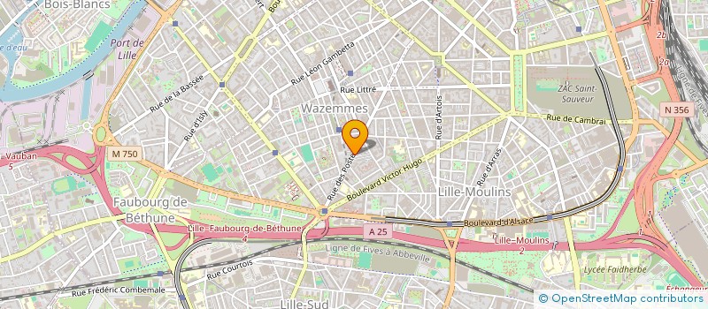 localisation de l'entreprise AUTO BENZ  LILLE