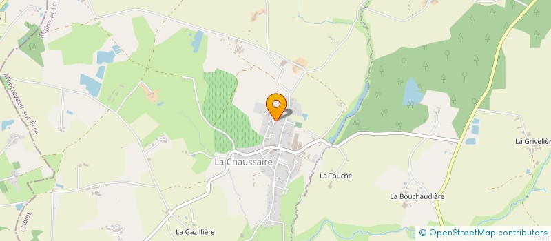 localisation de l'entreprise AUTO BILAN à BEAUPREAU-EN-MAUGES