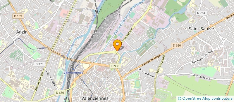 localisation de l'entreprise AUTO BILAN 59 à VALENCIENNES
