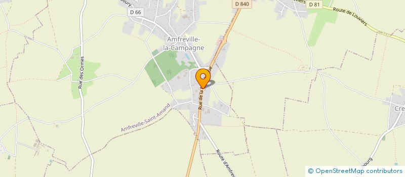 localisation de l'entreprise AUTO BILAN AMFREVILLE  AMFREVILLE-SAINT-AMAND