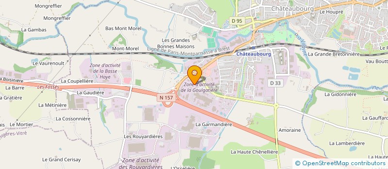 localisation de l'entreprise AUTO BILAN CHATEAUBOURG  CHATEAUBOURG