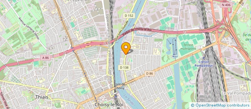 localisation de l'entreprise AUTO BILAN CHOISY SECURITE à CHOISY-LE-ROI