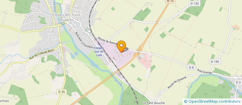 localisation de l'entreprise AUTO BILAN CLOYSIEN à CLOYES-LES-TROIS-RIVIERES