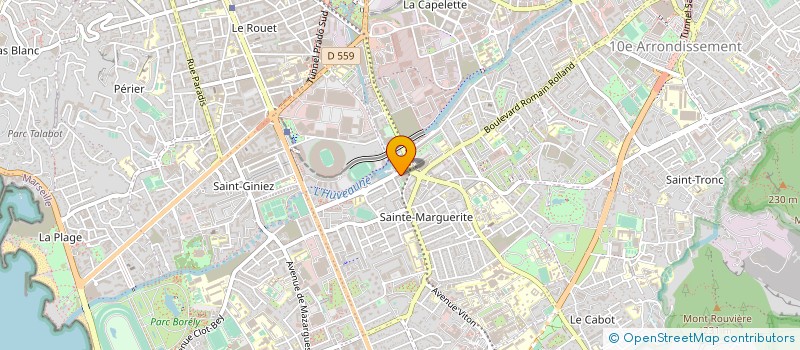 localisation de l'entreprise AUTO BILAN CONTROLE INTEGRAL AUTOMOBILE à MARSEILLE
