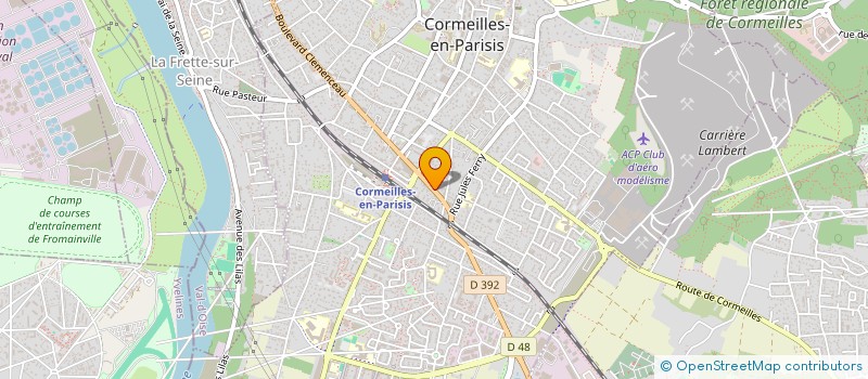 localisation de l'entreprise AUTO BILAN CORMEILLES à CORMEILLES-EN-PARISIS