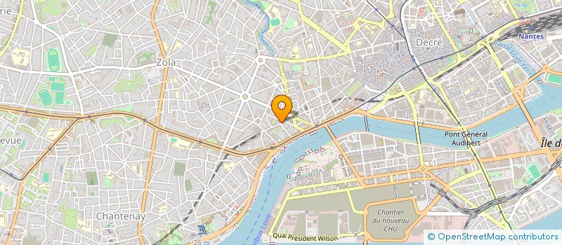 localisation de l'entreprise AUTO BILAN DU CENTRE à NANTES