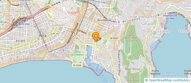 localisation de l'entreprise AUTO BILAN DU PORT à NICE