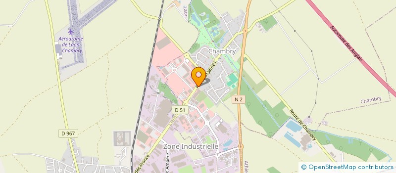 localisation de l'entreprise AUTO BILAN DUMOTIER  CHAMBRY