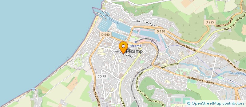 localisation de l'entreprise AUTO BILAN FECAMPOIS à FECAMP