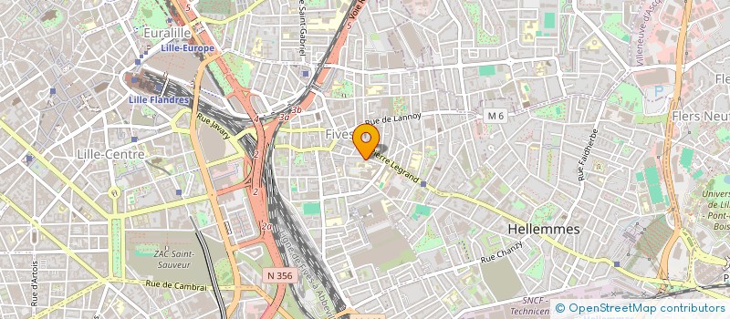 localisation de l'entreprise AUTO BILAN FIVES à LILLE