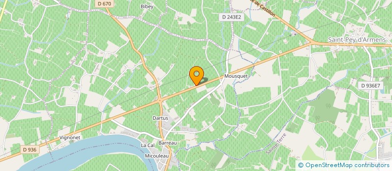 localisation de l'entreprise AUTO BILAN FRANCE CONTROLE  VIGNONET