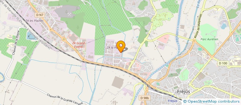 localisation de l'entreprise AUTO BILAN FREJUS à FREJUS