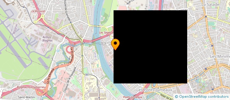 localisation de l'entreprise AUTO-BILAN GARONNAIS à TOULOUSE