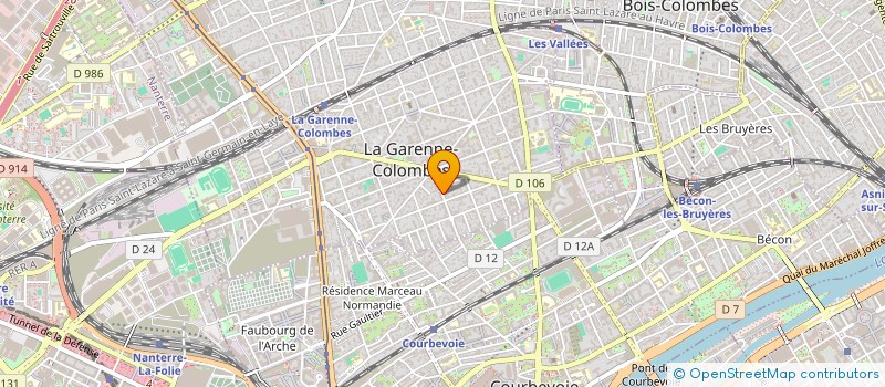 localisation de l'entreprise AUTO BILAN LA GARENNE COLOMBES à LA GARENNE-COLOMBES