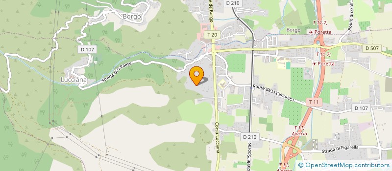 localisation de l'entreprise AUTO BILAN MARANA à LUCCIANA