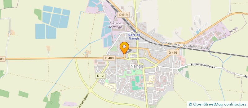 localisation de l'entreprise AUTO BILAN NANGIS  NANGIS