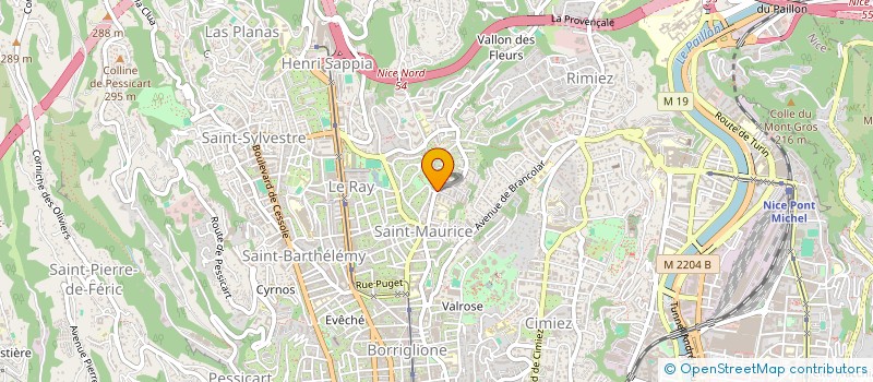 localisation de l'entreprise AUTO BILAN NICE NORD à NICE