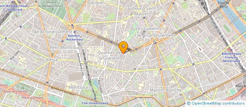 localisation de l'entreprise AUTO BILAN PARIS 13 à PARIS