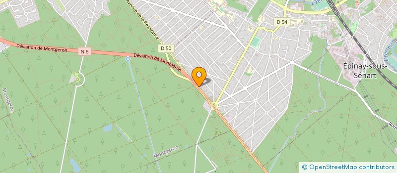 localisation de l'entreprise AUTO BILAN PYRAMIDE SARL  BRUNOY