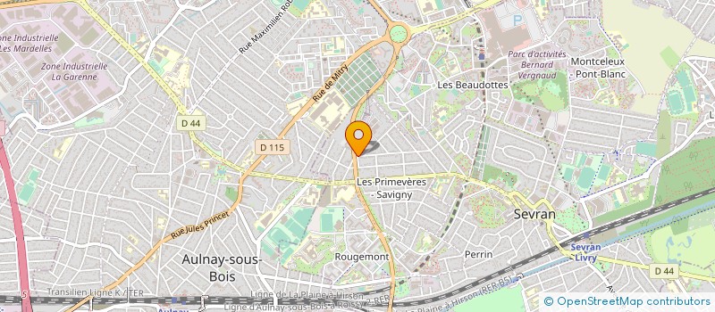 localisation de l'entreprise AUTO BILAN RN 3 à SEVRAN