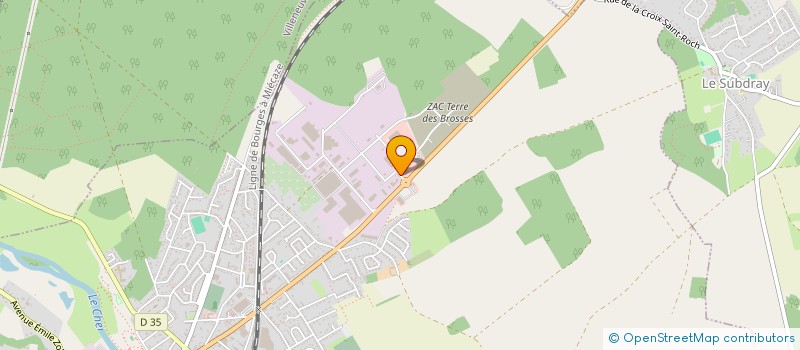 localisation de l'entreprise AUTO BILAN SAINT FLORENT  SAINT-FLORENT-SUR-CHER