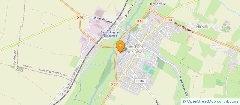 localisation de l'entreprise AUTO BILAN SAINT PIERRE SUR DIVES à SAINT-PIERRE-EN-AUGE