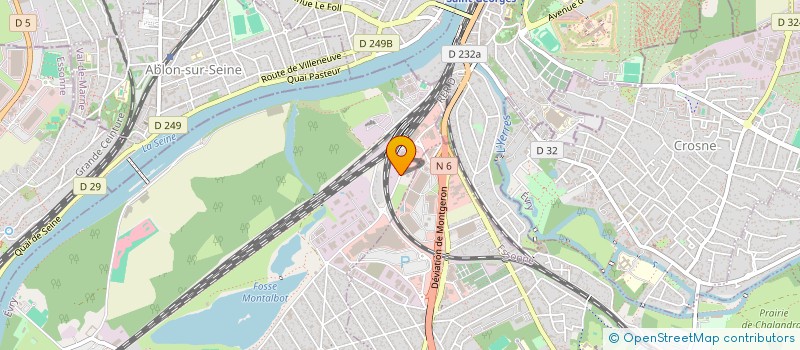 localisation de l'entreprise AUTO BILAN VALDOLY à VIGNEUX-SUR-SEINE