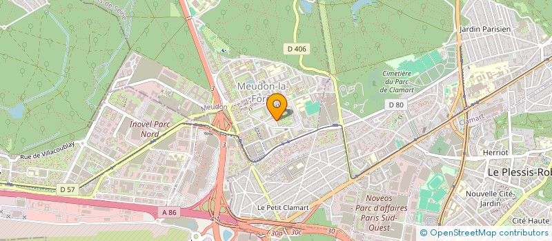 localisation de l'entreprise AUTO BIZNESS 92  MEUDON