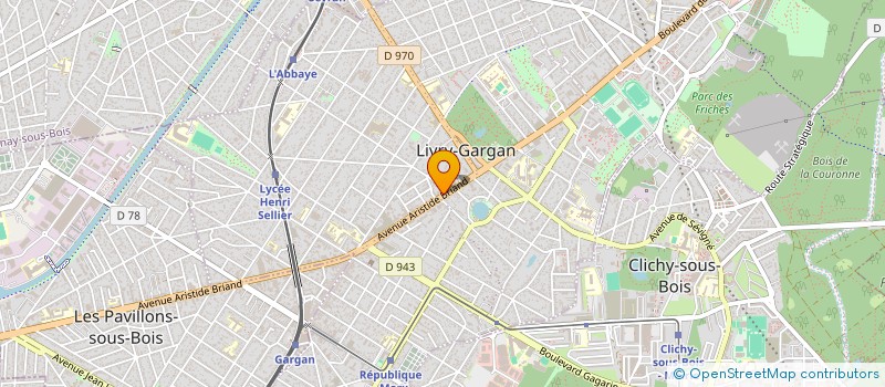 localisation de l'entreprise AUTO BRITTANIA à LIVRY-GARGAN